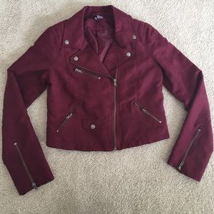 Faux Suede jacket